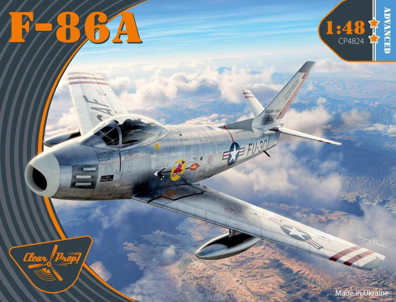Clear Prop Models 1/48 F-86A Sabre 48024